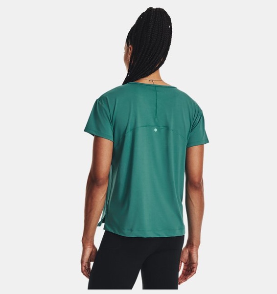 Yeşil Kadın UA RUSH™ Energy Core Kısa Kollu T-shirt