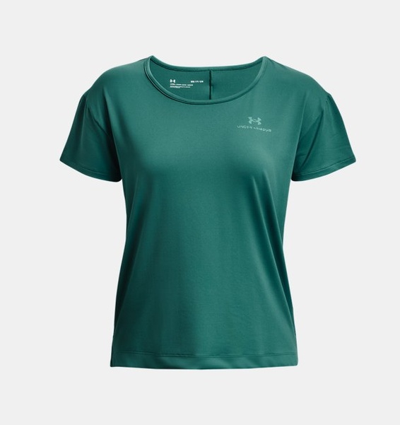 Yeşil Kadın UA RUSH™ Energy Core Kısa Kollu T-shirt