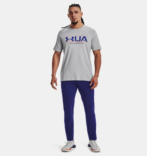 Mavi Erkek UA Stretch Dokuma Eşofman Altı