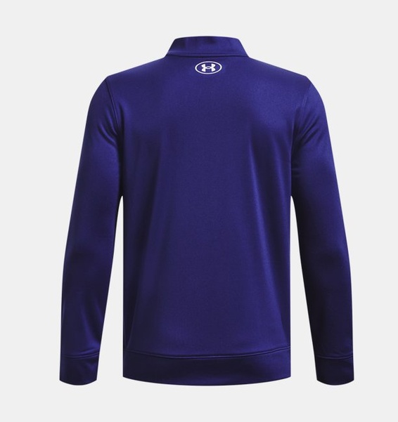 Mavi Erkek Çocuk UA Pennant 2.0 Tam Boy Fermuarlı Sweatshirt