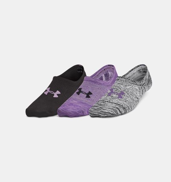Mor Kadın UA Breathe Lite Ultra Low 3’lü Paket Çorap