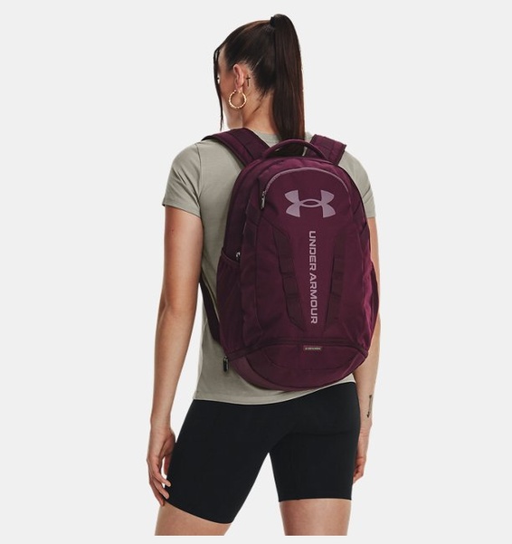 Kırmızı Unisex UA Hustle Sırt Çantası