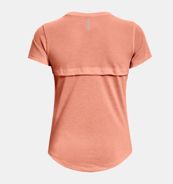 Yavruağzı Kadın UA Streaker Koşu Kısa Kollu T-shirt