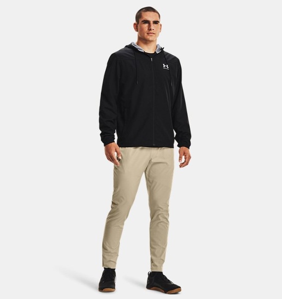 Siyah Erkek UA Sportstyle Rüzgarlık