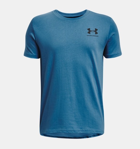 Mavi Çocuk UA Spoststyle Left Chest Kısa Kollu T-shirt