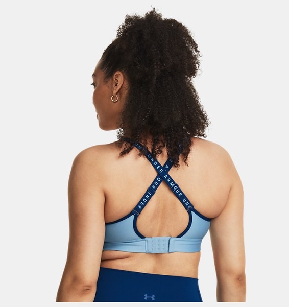 Mavi Kadın UA Infinity Mid Covered Spor Sütyeni