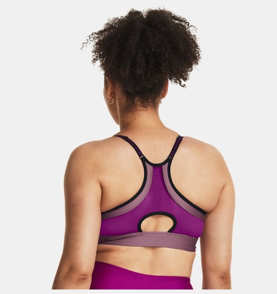 Mor Kadın UA Infinity Low Covered Spor Sütyeni