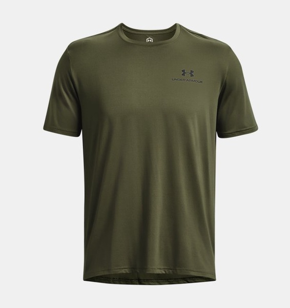 Yeşil Erkek UA RUSH™ Energy Kısa Kollu T-shirt