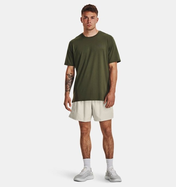 Yeşil Erkek UA RUSH™ Energy Kısa Kollu T-shirt