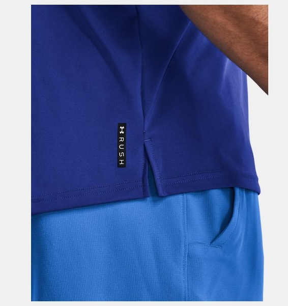 Mavi Erkek UA RUSH™ Energy Kısa Kollu T-shirt