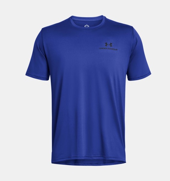 Mavi Erkek UA RUSH™ Energy Kısa Kollu T-shirt