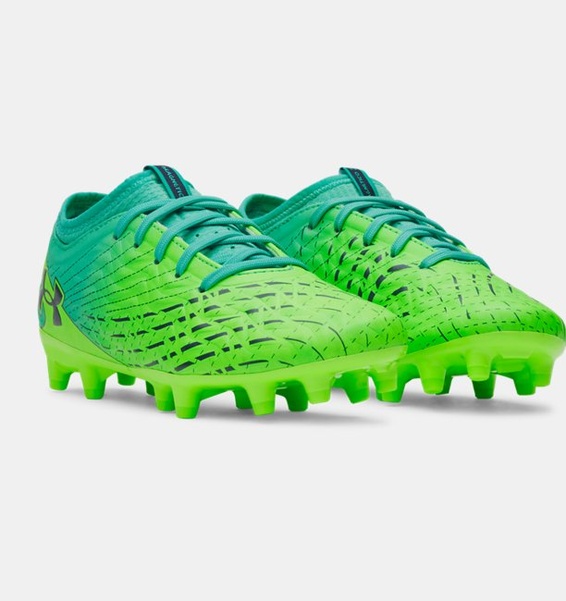 Yeşil Erkek Çocuk UA Magnetico Select 5 Fg Jr Futbol Ayakkabısı