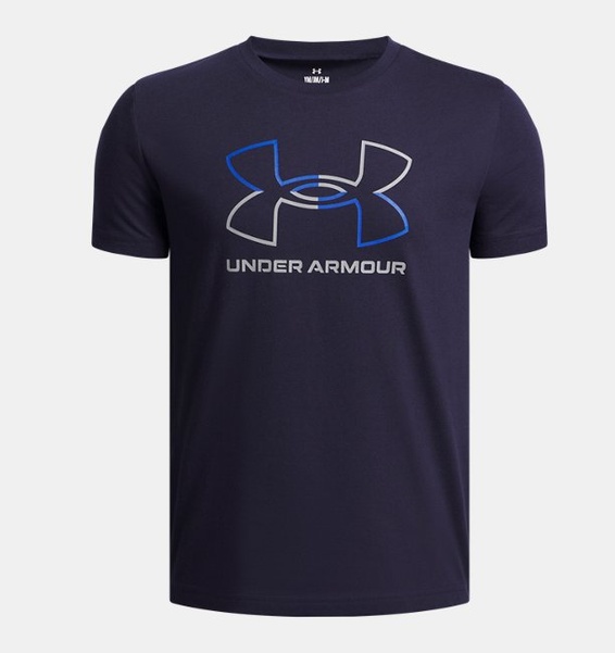 Mavi Erkek Çocuk UA GL Foundation Kısa Kollu T-Shirt