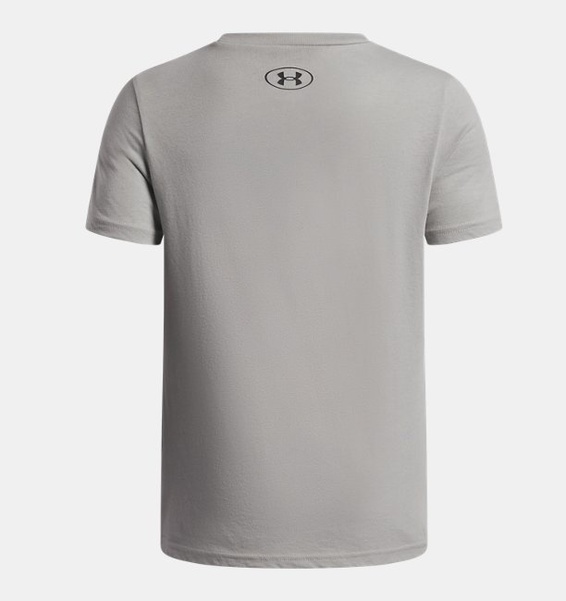 Gri Erkek Çocuk UA GL Foundation Kısa Kollu T-Shirt