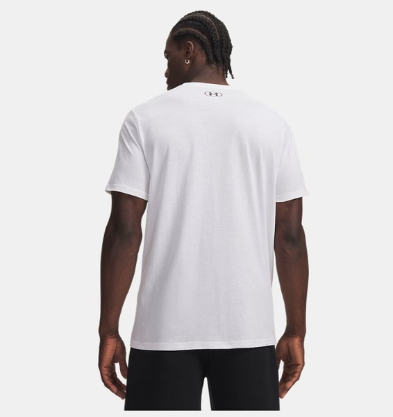 Siyah Erkek UA Team Issue Wordmark Kısa Kollu T-shirt