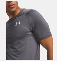 Erkek UA HeatGear Armour Fitted Kısa Kollu T-shirt