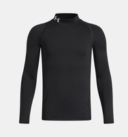 Erkek Çocuk ColdGear® Armour Mock Uzun Kollu T-shirt