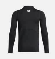 Erkek Çocuk ColdGear® Armour Mock Uzun Kollu T-shirt