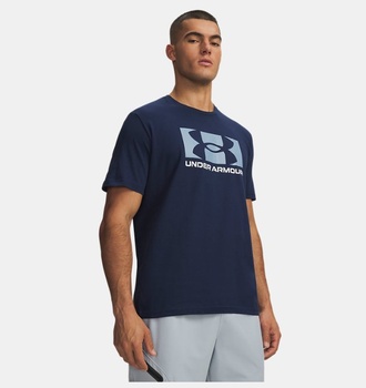 Erkek UA Left Chest Lockup Kısa Kollu T-shirt