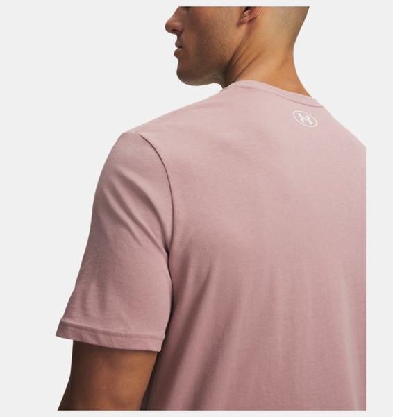 Siyah Erkek UA Left Chest Lockup Kısa Kollu T-shirt