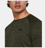 Erkek UA Tech Textured Kısa Kollu T-shirt