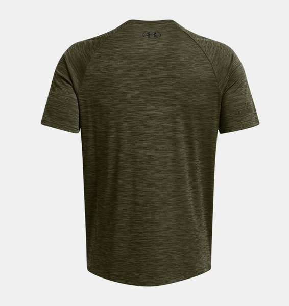 Siyah Erkek UA Tech Textured Kısa Kollu T-shirt