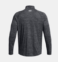 Erkek UA Tech Textured 1/2 Fermuarlı Uzun Kollu T-shirt