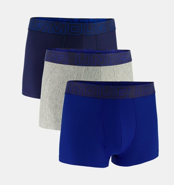 Mavi Erkek UA Performance Tech 3" 3'lü Boxer