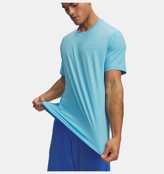Mavi Erkek UA Vanish Energy Kısa Kollu T-shirt