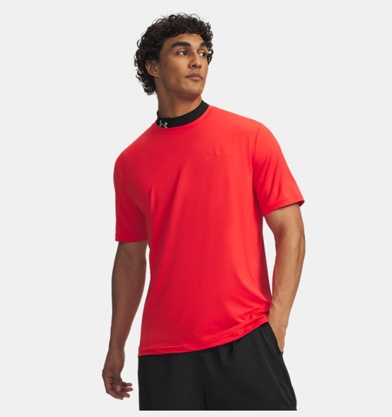 Kırmızı Erkek UA Vanish Energy Kısa Kollu T-shirt