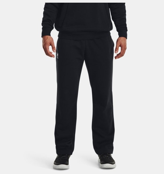 Siyah Erkek UA Icon Fleece Eşofman Altı