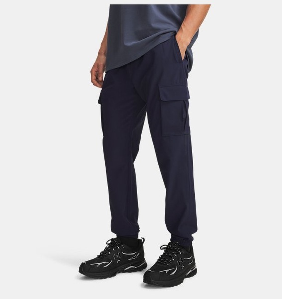 Mavi Erkek UA Vibe Dokuma Cargo Pantolon