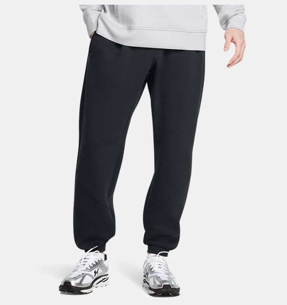 Siyah Erkek UA Sportswear Fleece Eşofman Altı