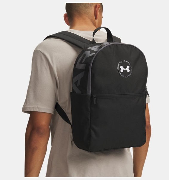 Siyah Çocuk UA Essential Printed Sırt Çantası