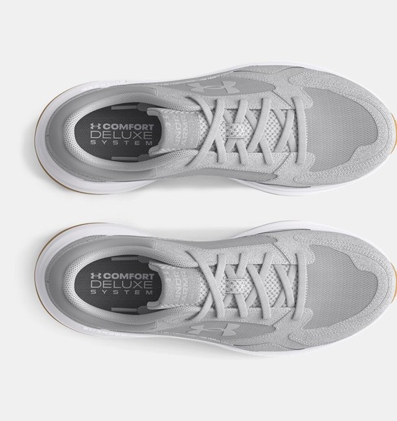 Gri Kadın UA Edge Suede Günlük Ayakkabı