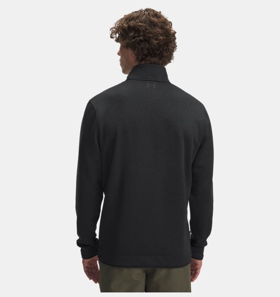 Siyah Erkek UA Sweater Fleece Sweatshirt
