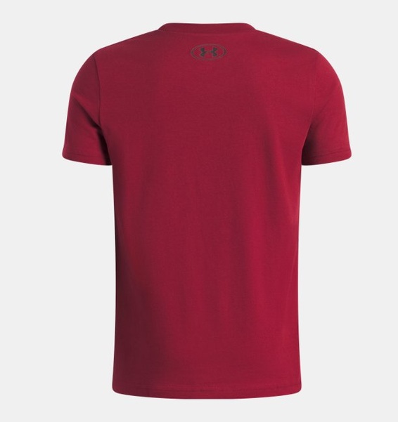 Siyah Erkek Çocuk UA GL Foundation Kısa Kollu T-Shirt