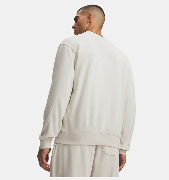 Siyah Erkek UA Rival Lightweight Crew Sweatshirt