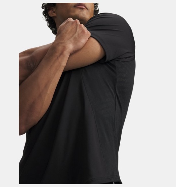 Siyah Erkek UA Challenger Pro Kısa Kollu T-Shirt
