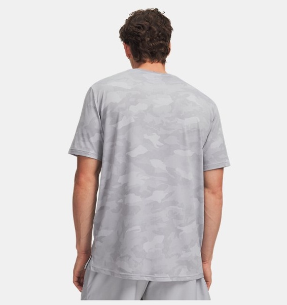 Gri Erkek UA Vanish Energy Printed Kısa Kollu T-shirt