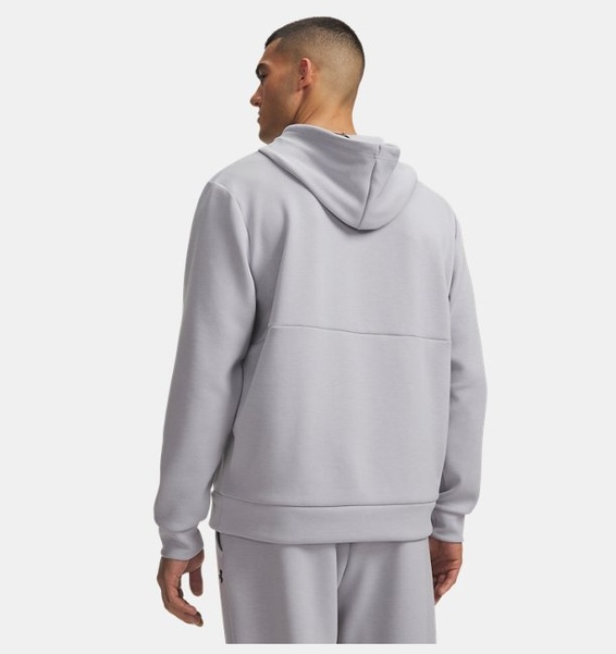 Gri Erkek UA Flex Fleece Hoodie Sweatshirt