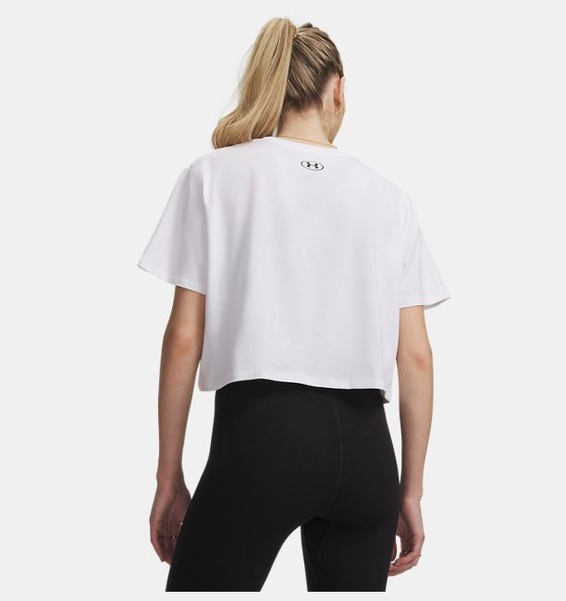 Siyah Kadın UA Rival Boxy Solid T-Shirt