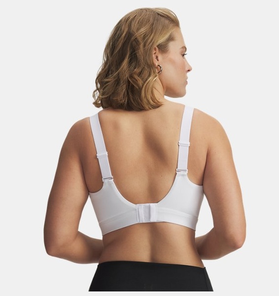 Beyaz Kadın UA Effortless Kollu High Spor Sütyeni