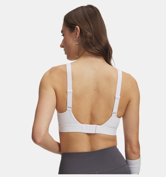 Beyaz Kadın UA Effortless Kollu High Spor Sütyeni