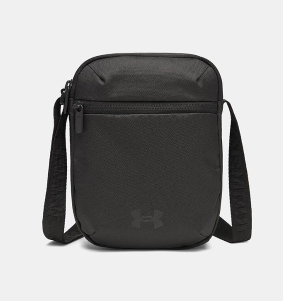 Siyah Unisex UA Essential Crossbody Bel Çantası