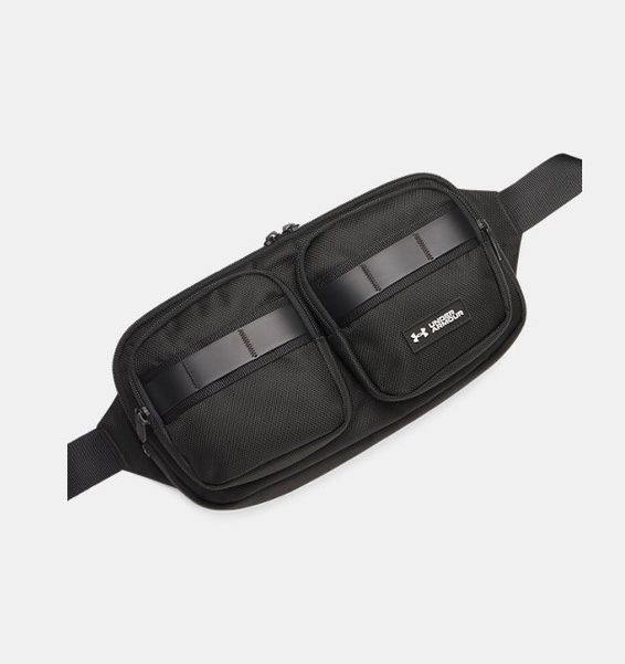 Siyah Unisex UA Triumph Crossbody Bel Çantası