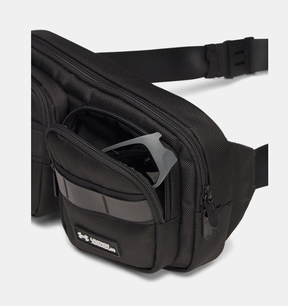 Siyah Unisex UA Triumph Crossbody Bel Çantası