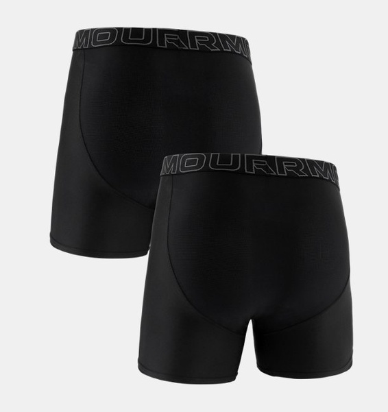Siyah Erkek UA Performance Tech Ball Bag 6" 2'li Boxer