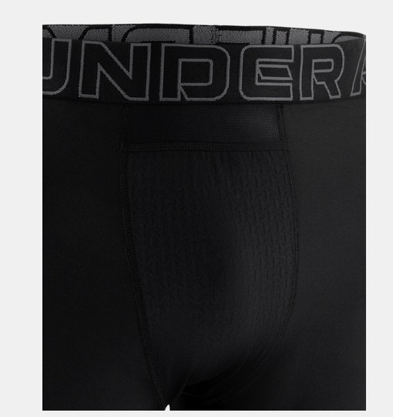 Siyah Erkek UA Performance Tech Ball Bag 6" 2'li Boxer