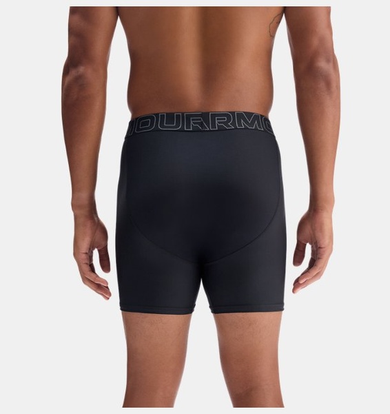 Siyah Erkek UA Performance Tech Ball Bag 6" 2'li Boxer